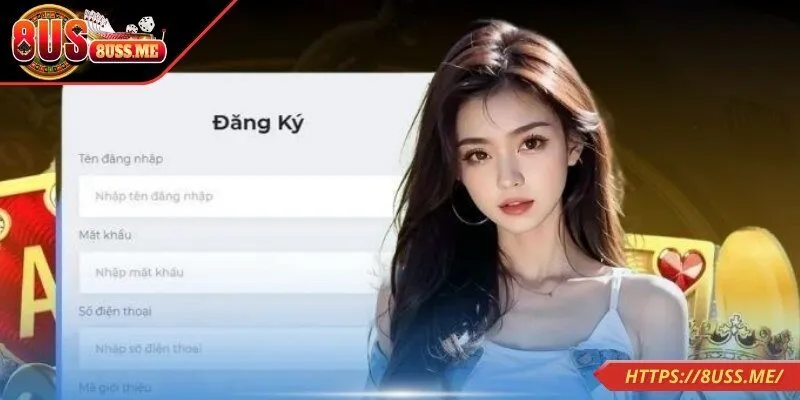 Bước 2 khi đăng ký 8US